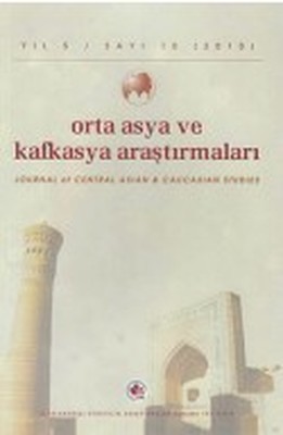 Orta Asya ve Kafkasya Araştırmaları Sayı 6 PDF E-Kitap indir